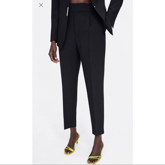 zara work trousers
